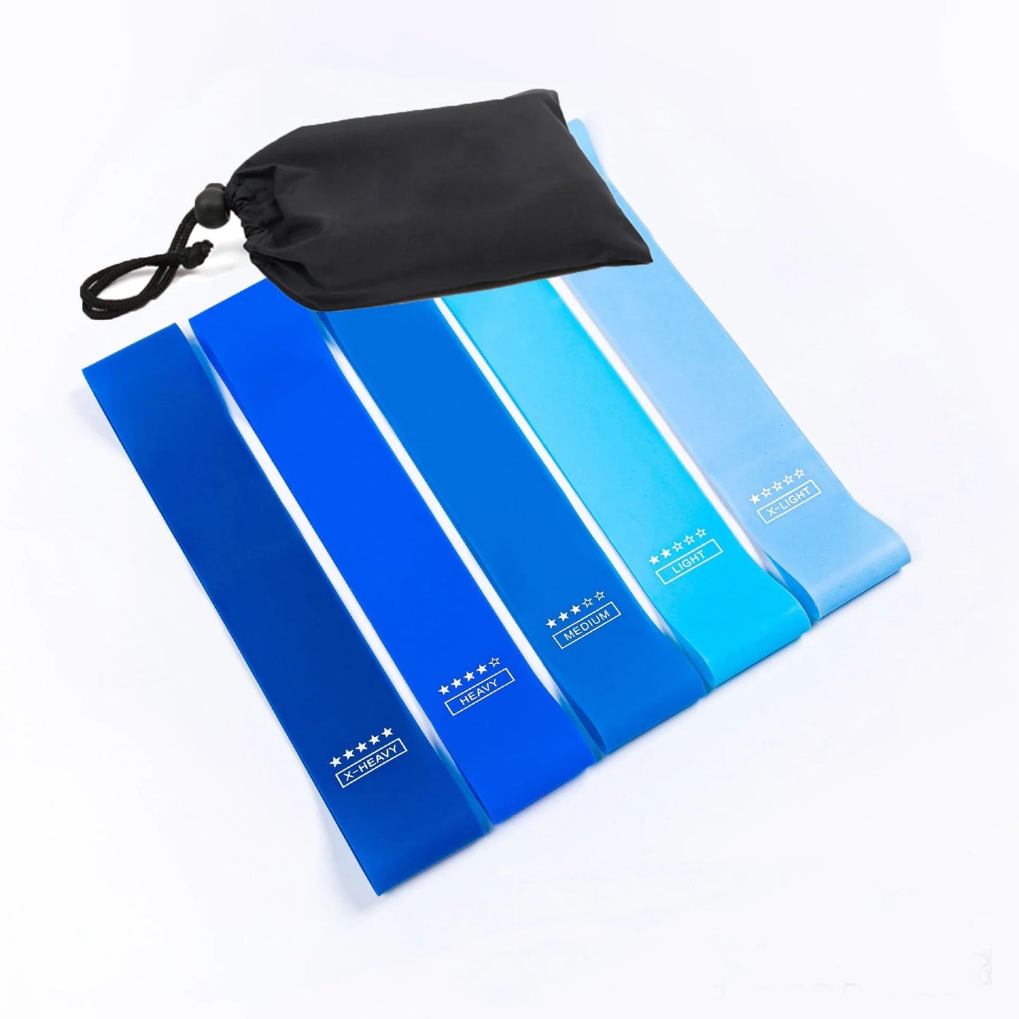 TPE Resistance Bands Rubber Loop Bands Strength Training Workout Expander