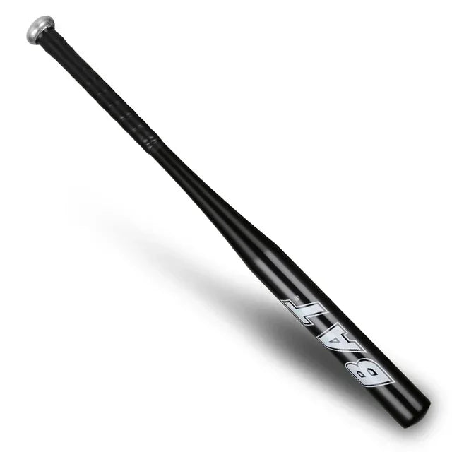 20/30" Baseball Bat Aluminum Alloy Thickened Baseball Bat Silver/ Black