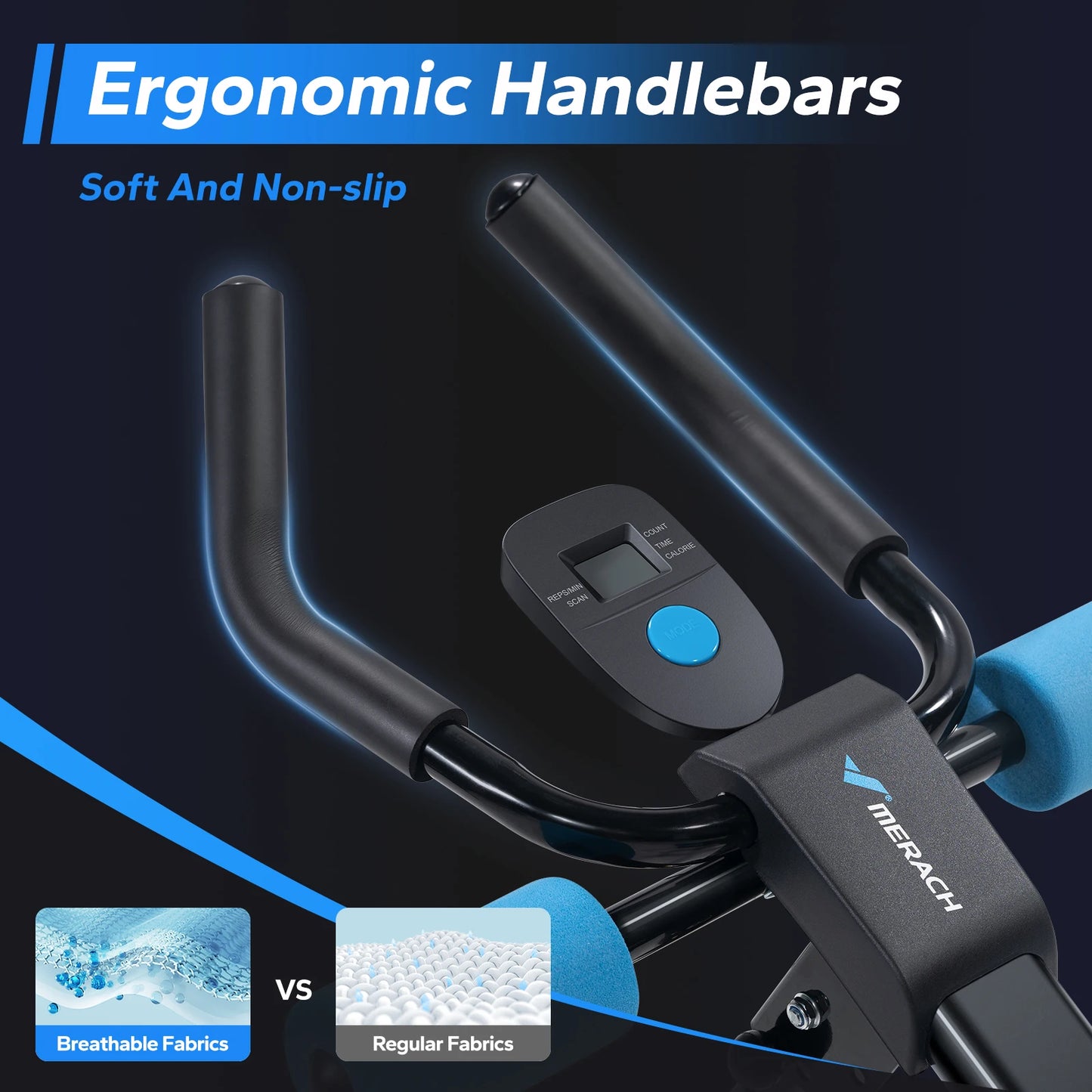 MERACH Ab Machine Adjustable Trainer Workout Foldable Abdominal Exercise Machine