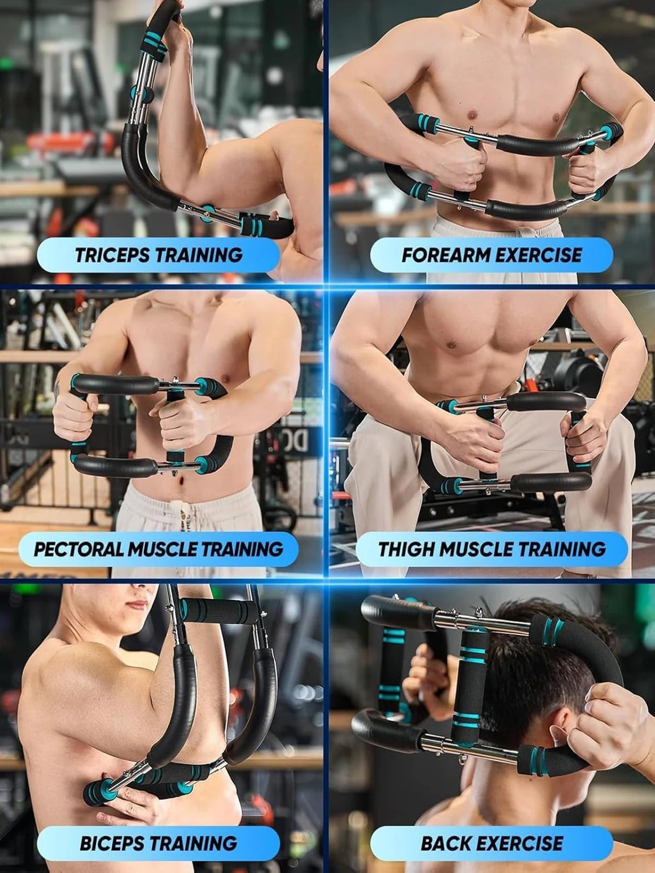 The Ultimate Arm Trainer Adjustable Chest Expander Arm Exerciser Shoulder Muscle Training Fitness Equipment