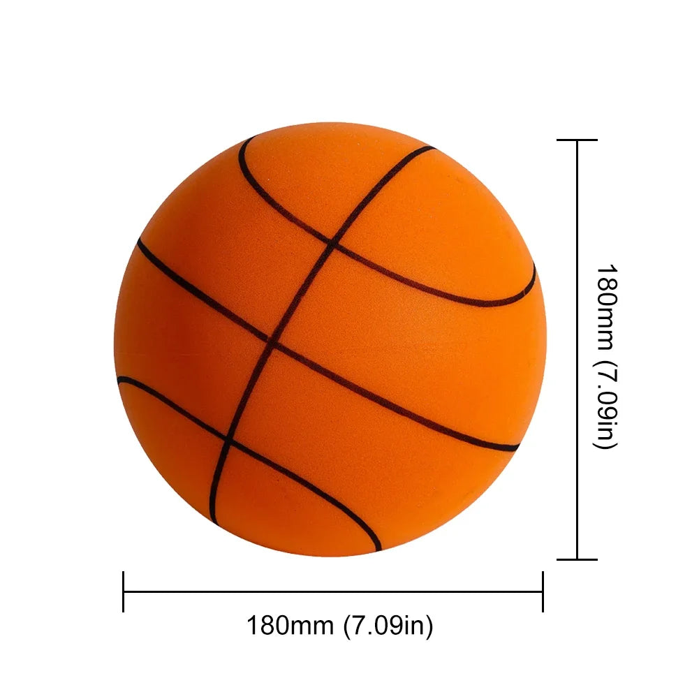 Indoor Silent Basketball High-Resilience Quiet Basketball Lightweight 5/7 for Various Indoor Activities