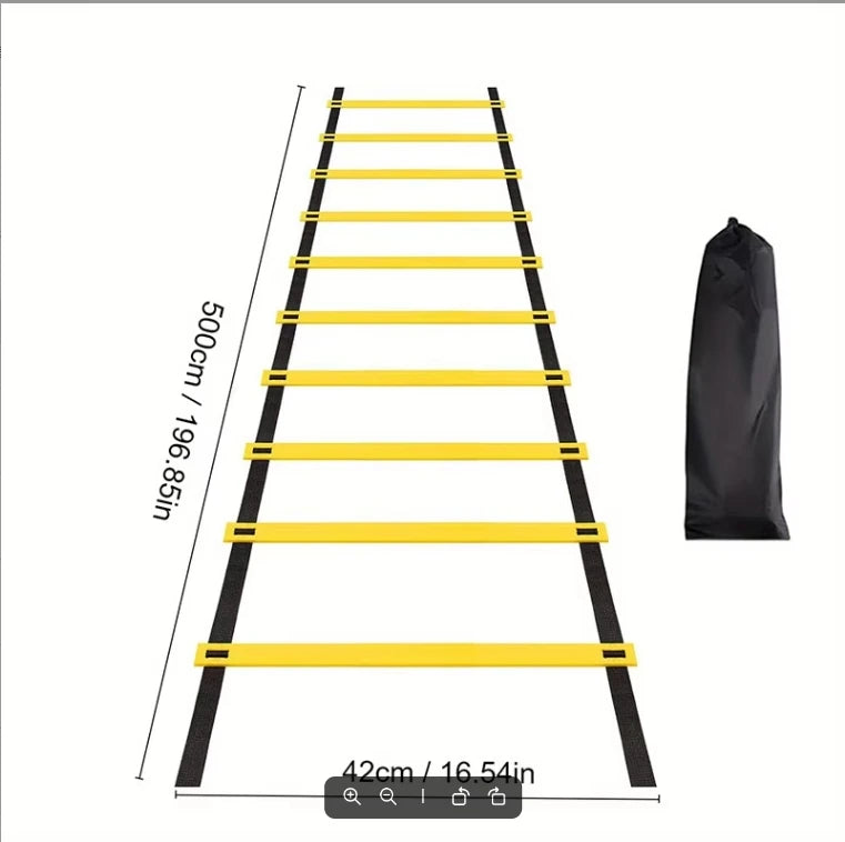 Detachable Speed Agility Training Ladder for Football, Portable Sports Equipment with Improved Mobility and Coordination