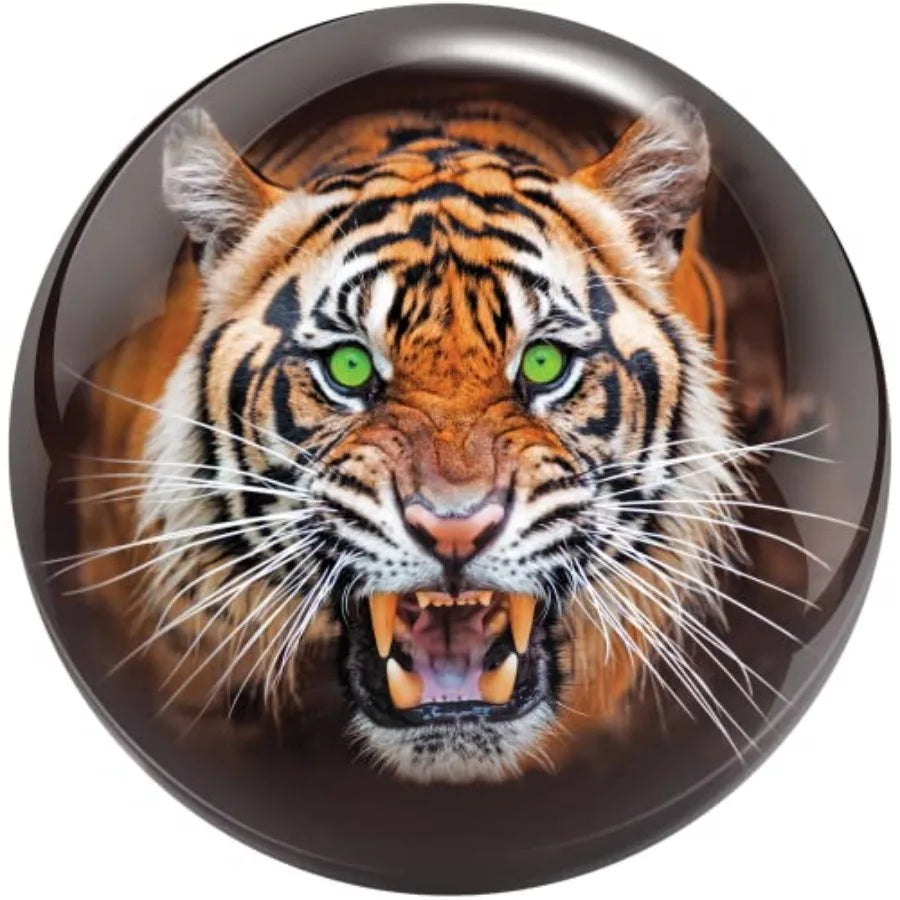 Brunswick Tiger Viz-A-Ball Bowling Ball for Professional Tournament Use with Advanced Core Technology and Enhanced Grip Surface