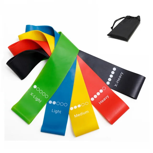 TPE Resistance Bands Rubber Loop Bands Strength Training Workout Expander
