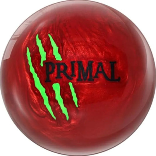 MOTIV Primal Rage Evolution Bowling Ball for Advanced Players with High-Performance Core and Reactive Coverstock in Red