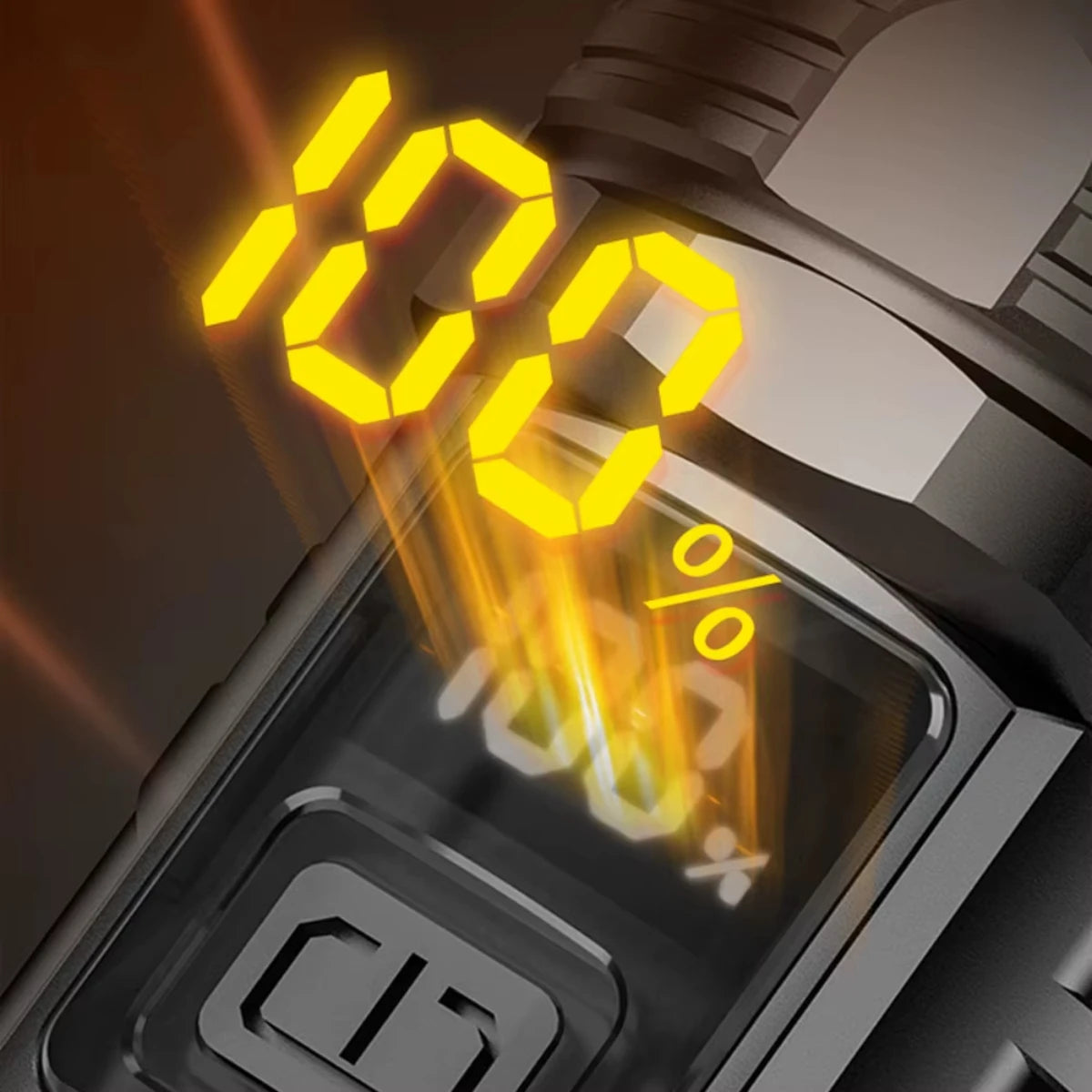 USB Rechargeable High Power LED Flashlight Super Bright Torch, Portable Hand Light