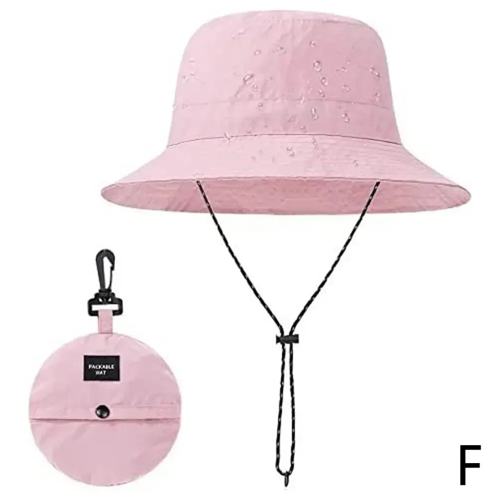 Waterproof fisherman hat women Summer Sun anti-UV protection camping hiking mountaineering caps men's Panama bucket