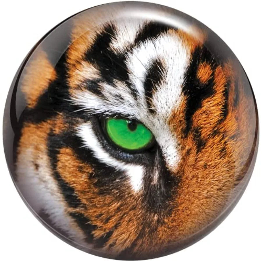 Brunswick Tiger Viz-A-Ball Bowling Ball for Professional Tournament Use with Advanced Core Technology and Enhanced Grip Surface