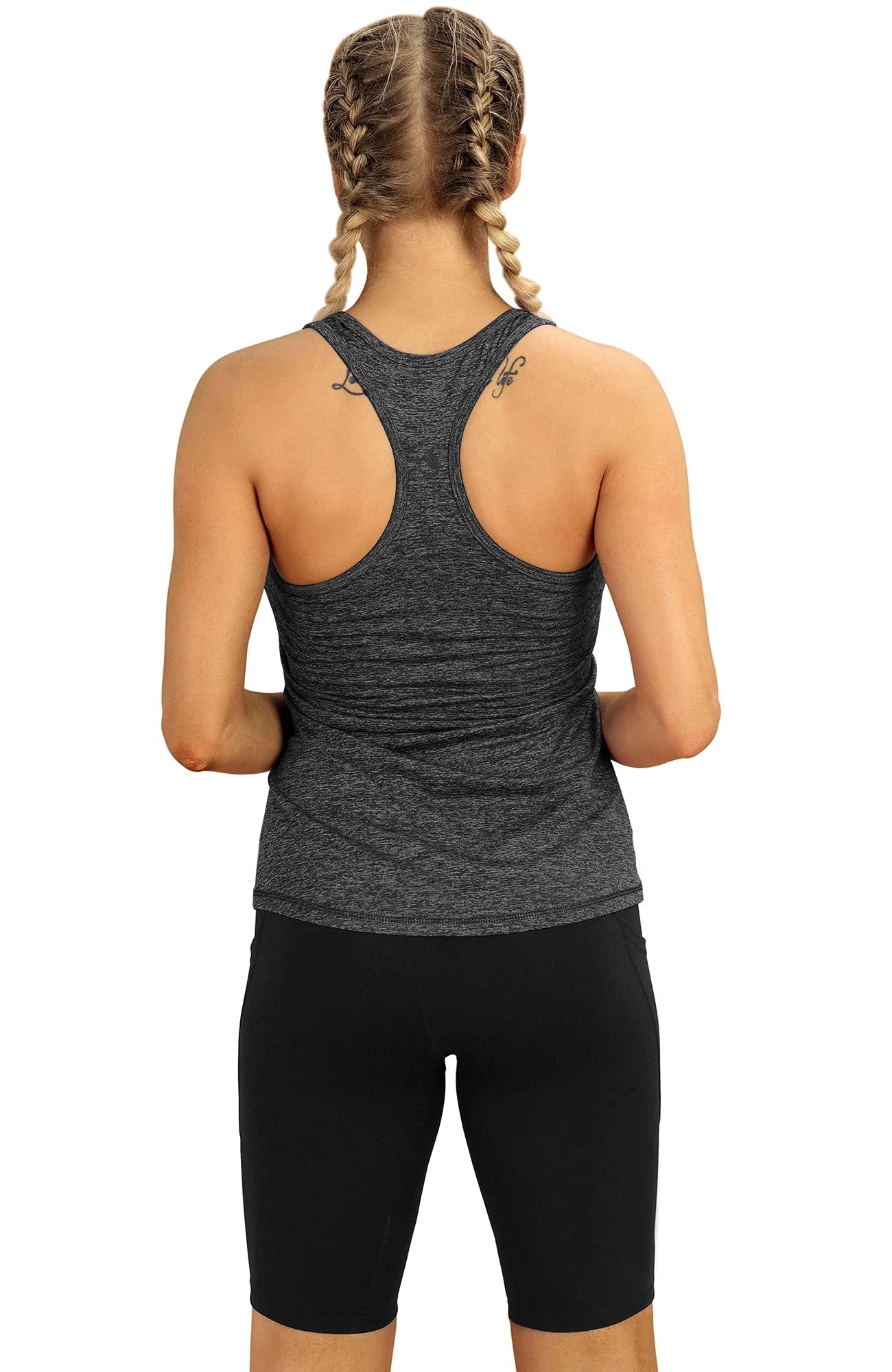 3 Pcs Women Sport tank Tops Loose Yoga Tops Quick Dry Workout Sport Tops