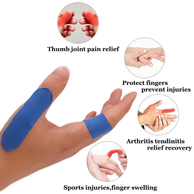 Sports Bowling Thumb Tapes Flexible Elastic Breathable Unisex Finger Tapes (10x - 50x) for Skin Friendly Bowling Accessories