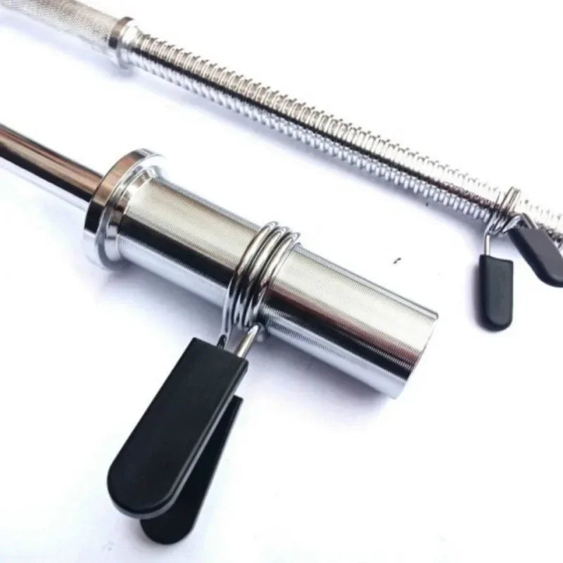 2 Piece 25/28/30 mm Barbell Clamp Spring Collar Clips  Barbell Lock