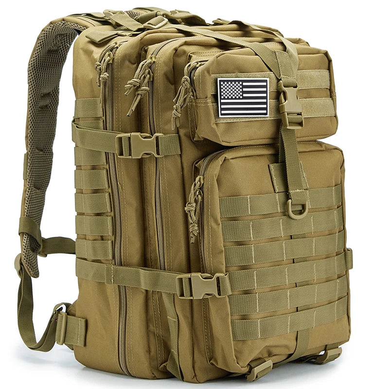 50L Man Tactical Backpacks Traveling Bags Outdoor 3P School Pack EDC Molle Pack For Trekking Hunting Bag camping equipment
