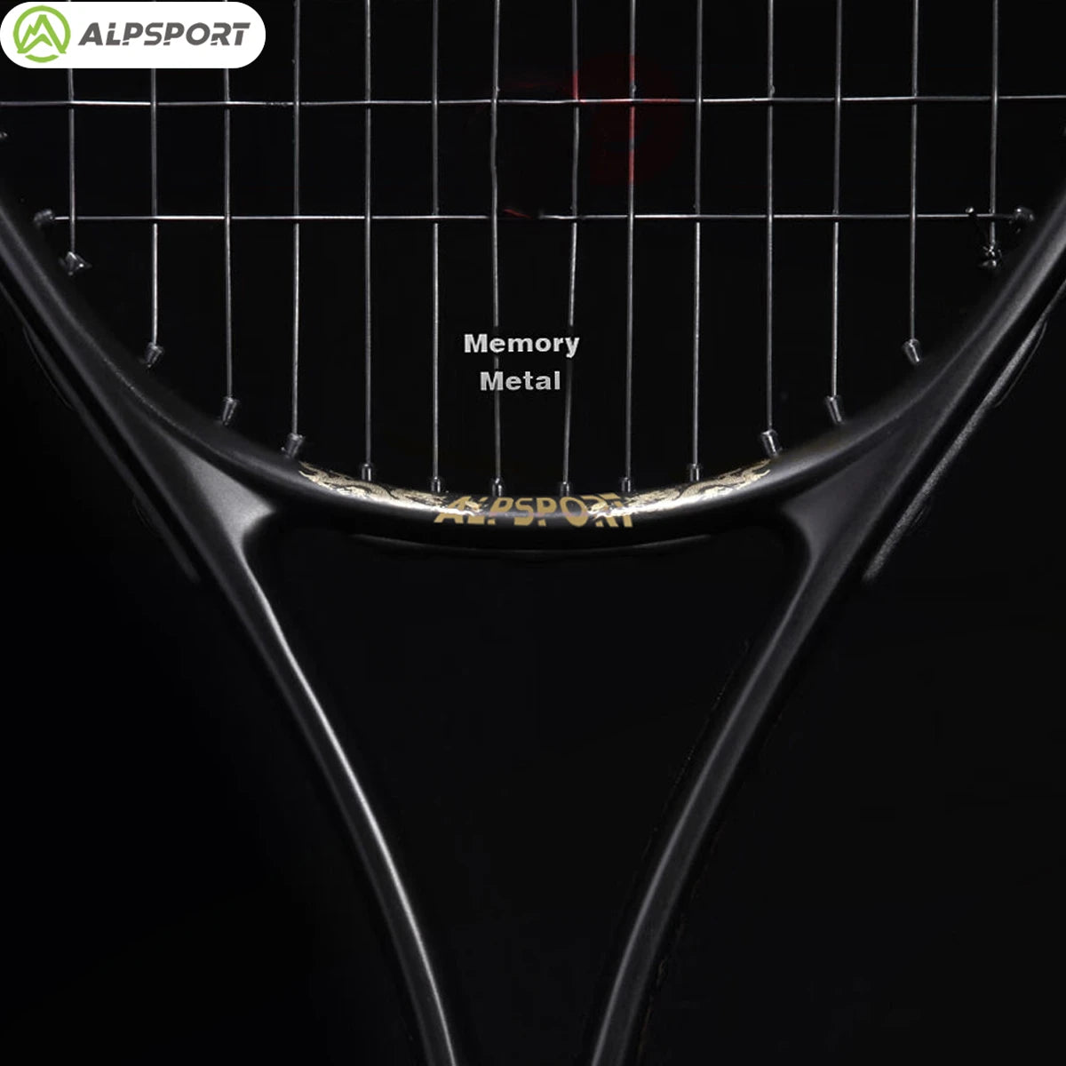 ALPSPORT JL 27-inch strong and durable 4 3/8-inch grip carbon fiber tennis racket