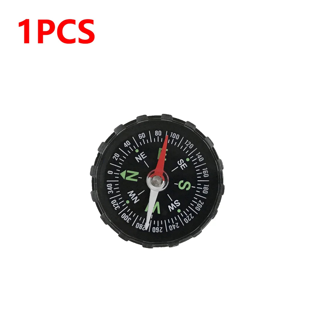 10-1PCS Mini Compass 45MM Portable Handheld Compass Navigation Tool