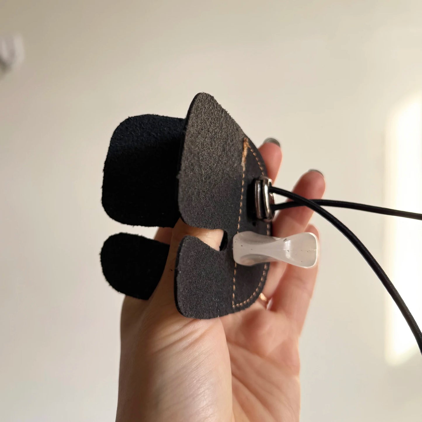 Archery Cow Leather Finger Tab Good For Recurve Bow