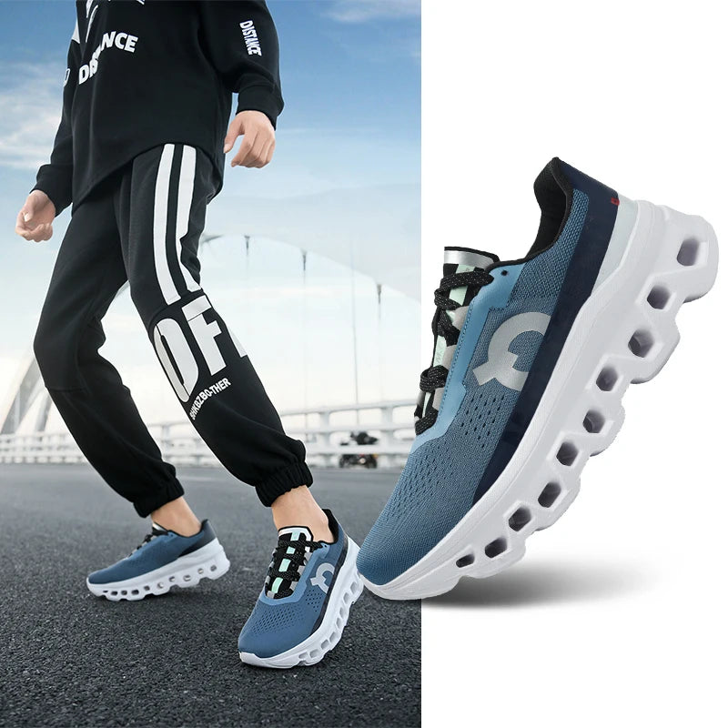 2025 New Air Shoes for Men Marathon Running Sneakers Outdoor Breathable  WalkingShoes Large Size Size 7.5