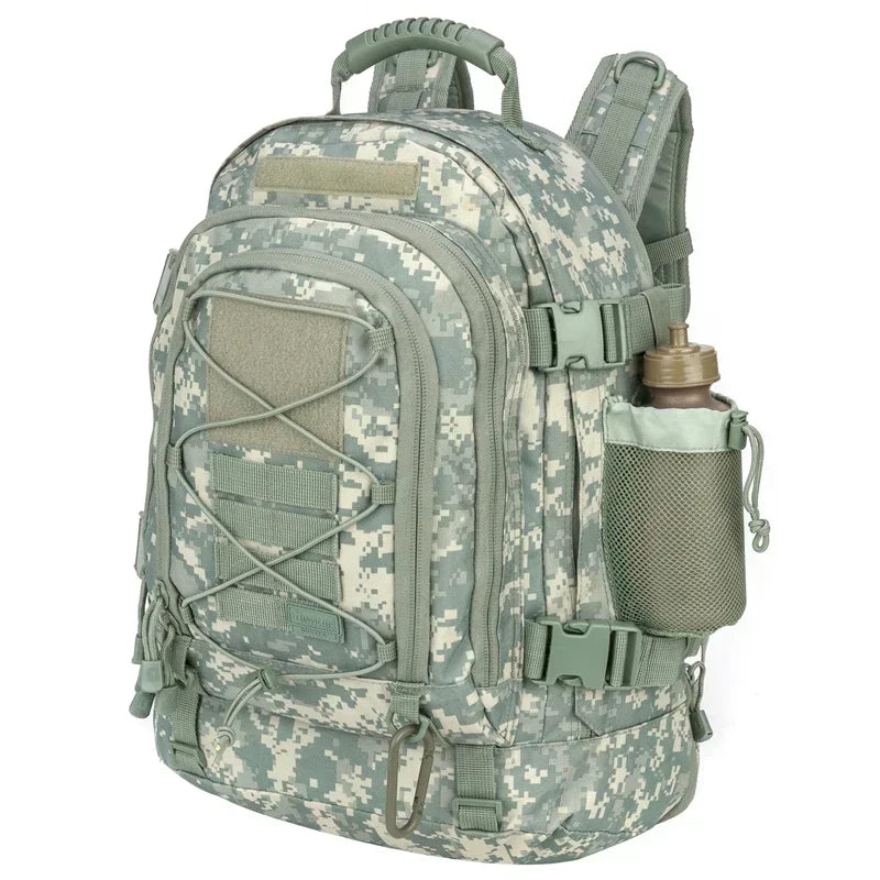 60L Military Tactical Backpack Army Molle Assault Rucksack Outdoor Travel Hiking Rucksacks