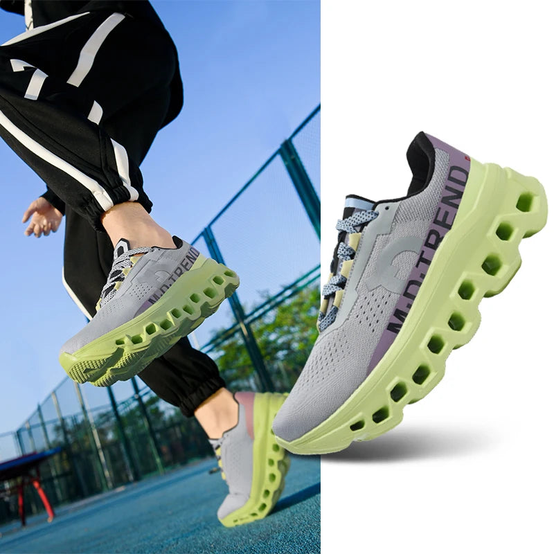 2025 New Air Shoes for Men Marathon Running Sneakers Outdoor Breathable  WalkingShoes Size 9