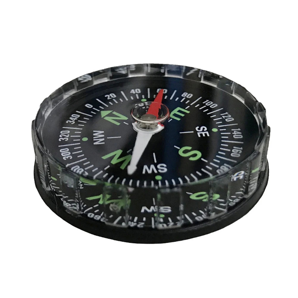 10-1PCS Mini Compass 45MM Portable Handheld Compass Navigation Tool