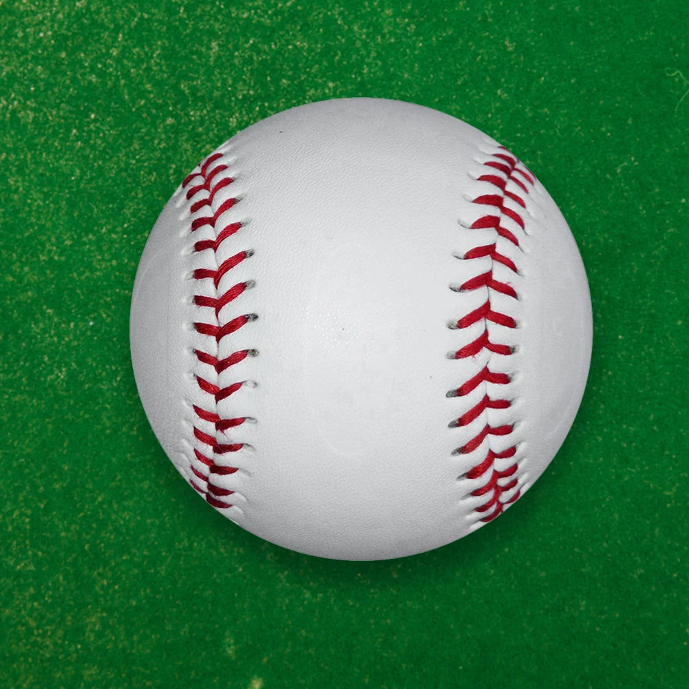9inch BaseBall Ball Elastic 7.2cm Exercise Base Balls Soft Rubber Core Relieve Stress Equipment for Outdoor Supplies