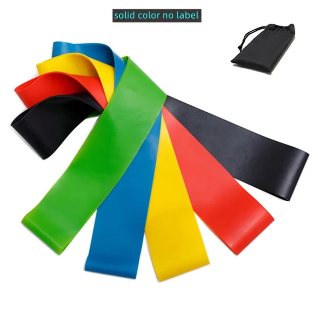TPE Resistance Bands Rubber Loop Bands Strength Training Workout Expander