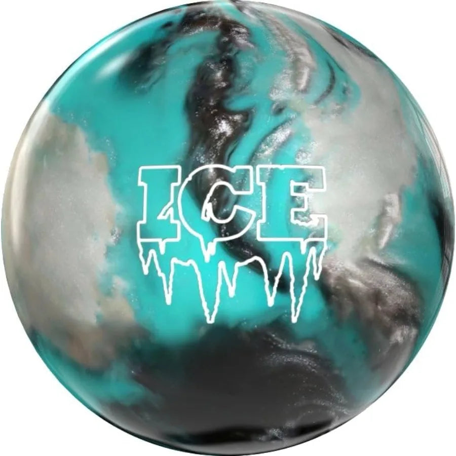 Storm Ice Bowling Ball in Teal/Silver/Graphite 11 lbs. for Advanced Players Seeking High-Performance Grip and Precision on Oily and Dry