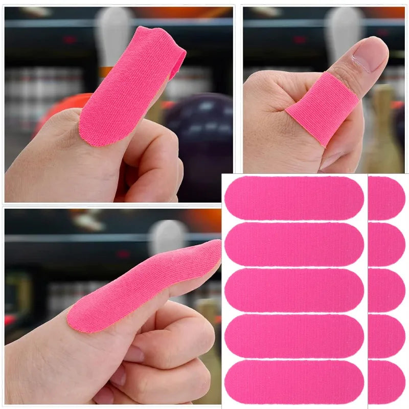 Sports Bowling Thumb Tapes Flexible Elastic Breathable Unisex Finger Tapes (10x - 50x) for Skin Friendly Bowling Accessories