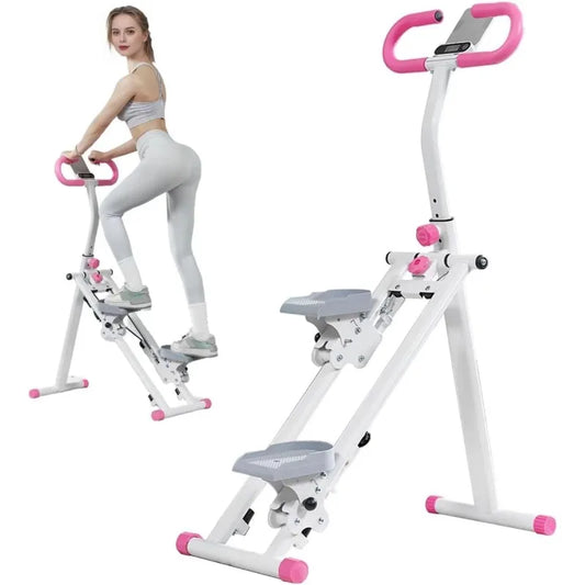 Stair Stepper for Home - Vertical Climber Workout Machine with Stable Frame, Adjustable Handlebar