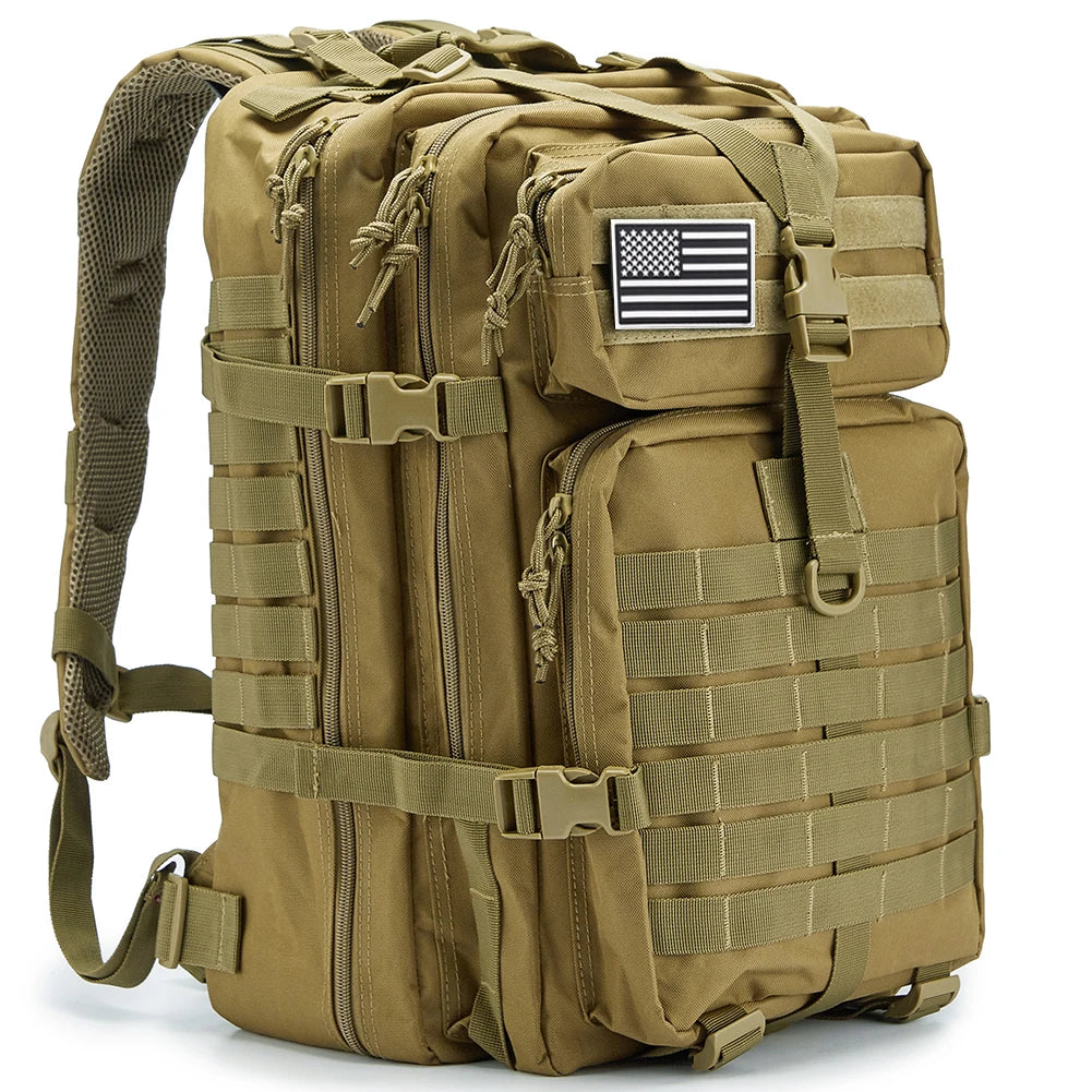50L Man Tactical Backpacks Traveling Bags Outdoor 3P School Pack EDC Molle Pack For Trekking Hunting Bag camping equipment
