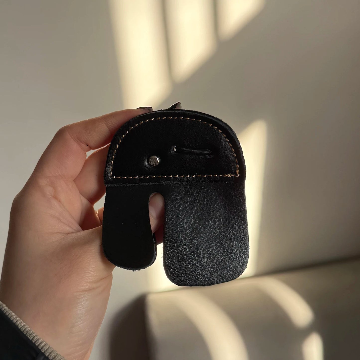 Archery Cow Leather Finger Tab Good For Recurve Bow