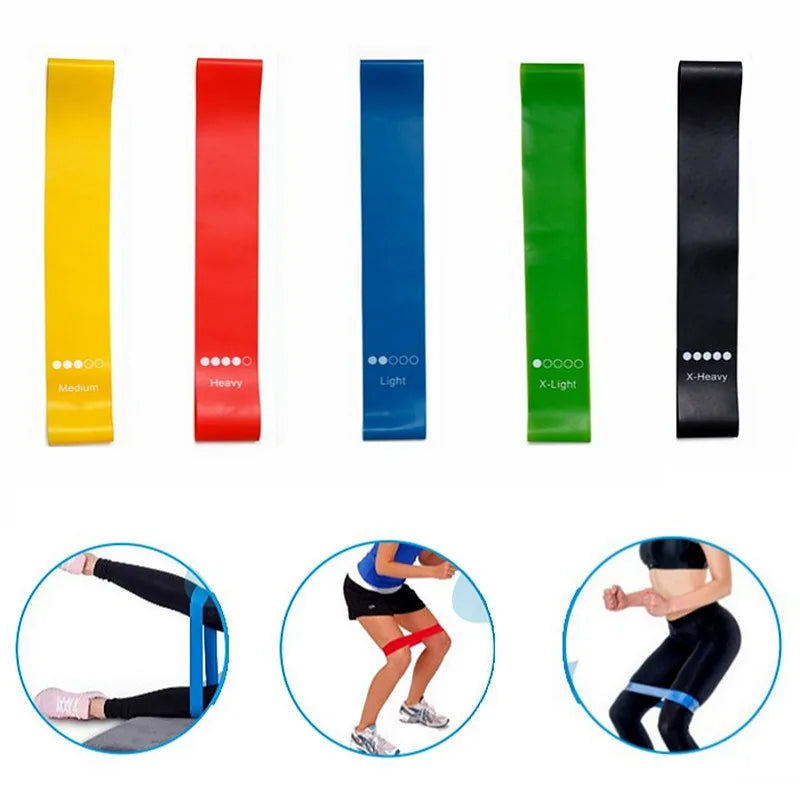 TPE Resistance Bands Rubber Loop Bands Strength Training Workout Expander