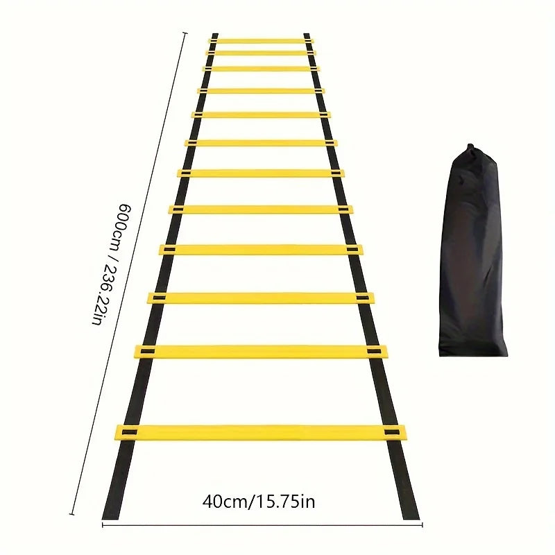 Detachable Speed Agility Training Ladder for Football, Portable Sports Equipment with Improved Mobility and Coordination