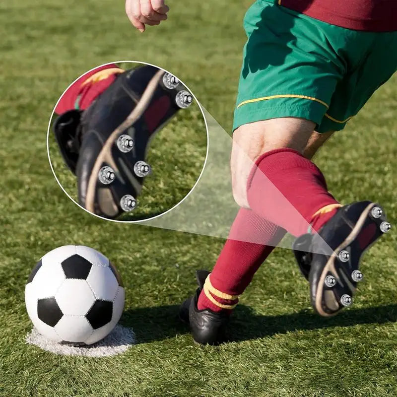 Football Cleat Replacement Studs 12 Pcs Track Shoes With Metal Head