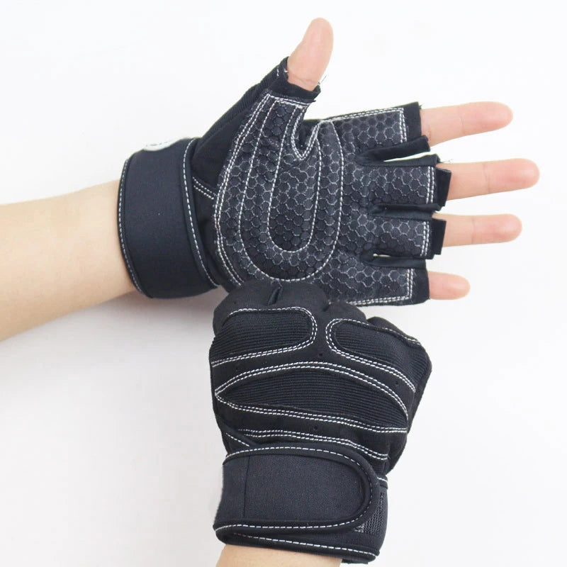 Gym Gloves Fitness Weight Lifting, Body Building Glove for Men and Women