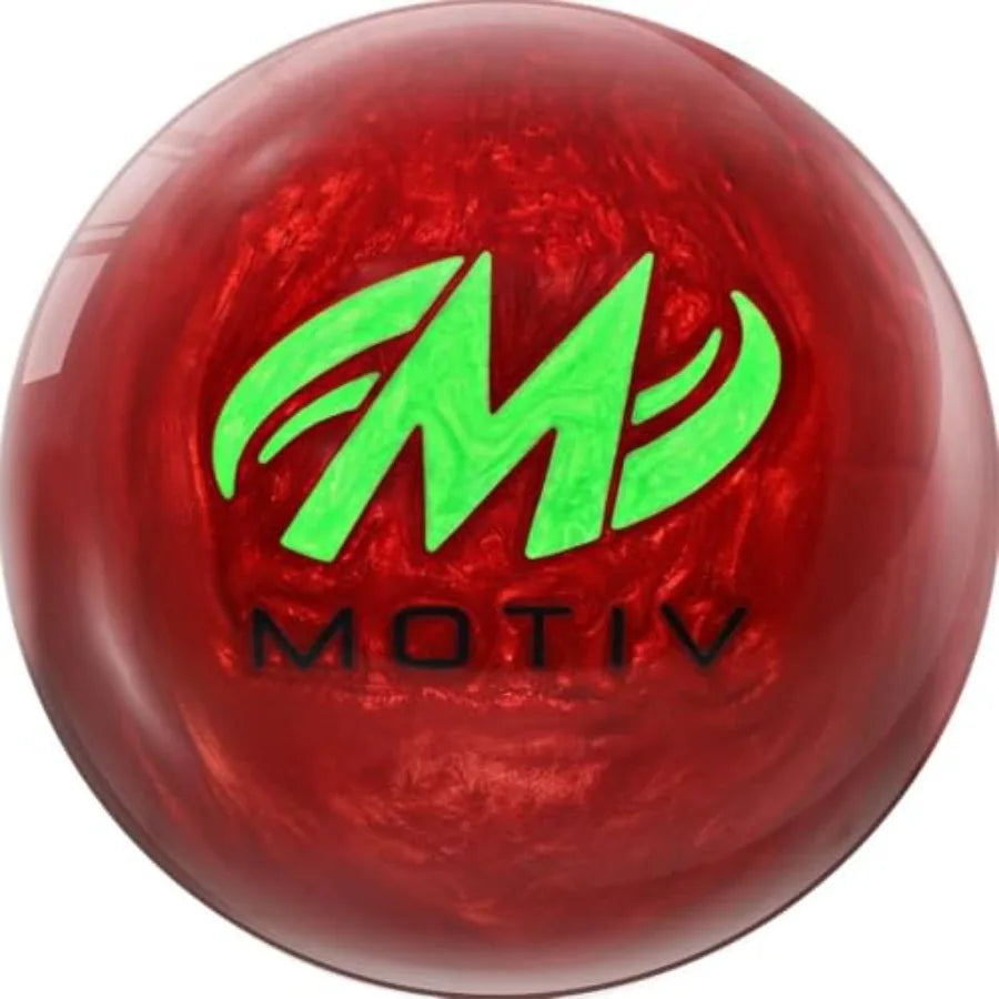 MOTIV Primal Rage Evolution Bowling Ball for Advanced Players with High-Performance Core and Reactive Coverstock in Red