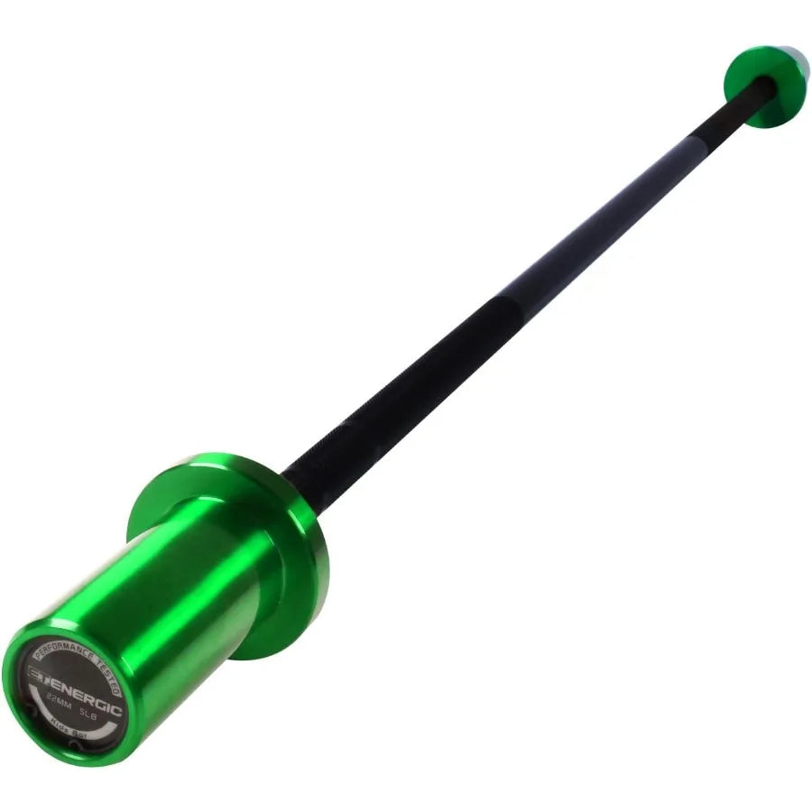 Barbell 5LB Mini Barbell Bar 4ft for Beginner Women and Weighted Bar Compatible with 2Inch Weight Plates, 70lbs capacity