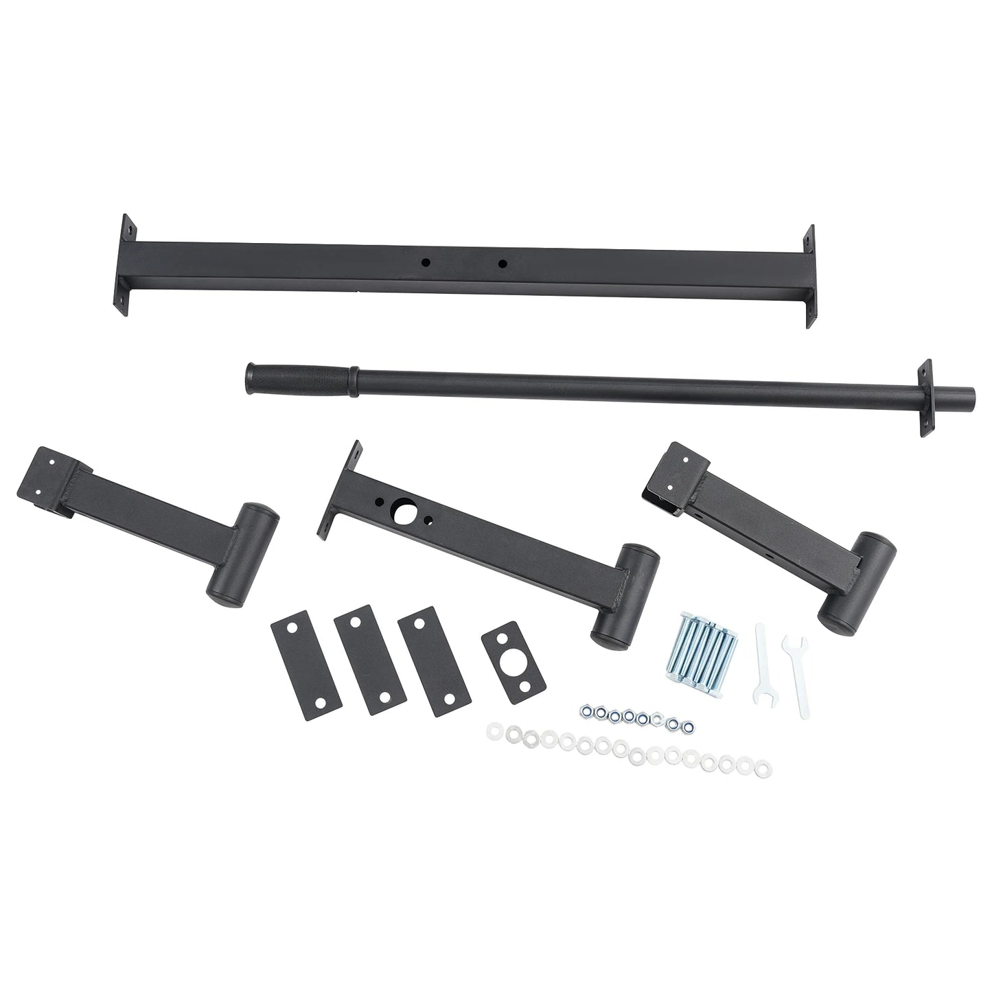 Heavy Duty Carbon Steel Bilateral Barbell Changer for Easy Changing Plates Anti-slip Handle Deadlift Stand