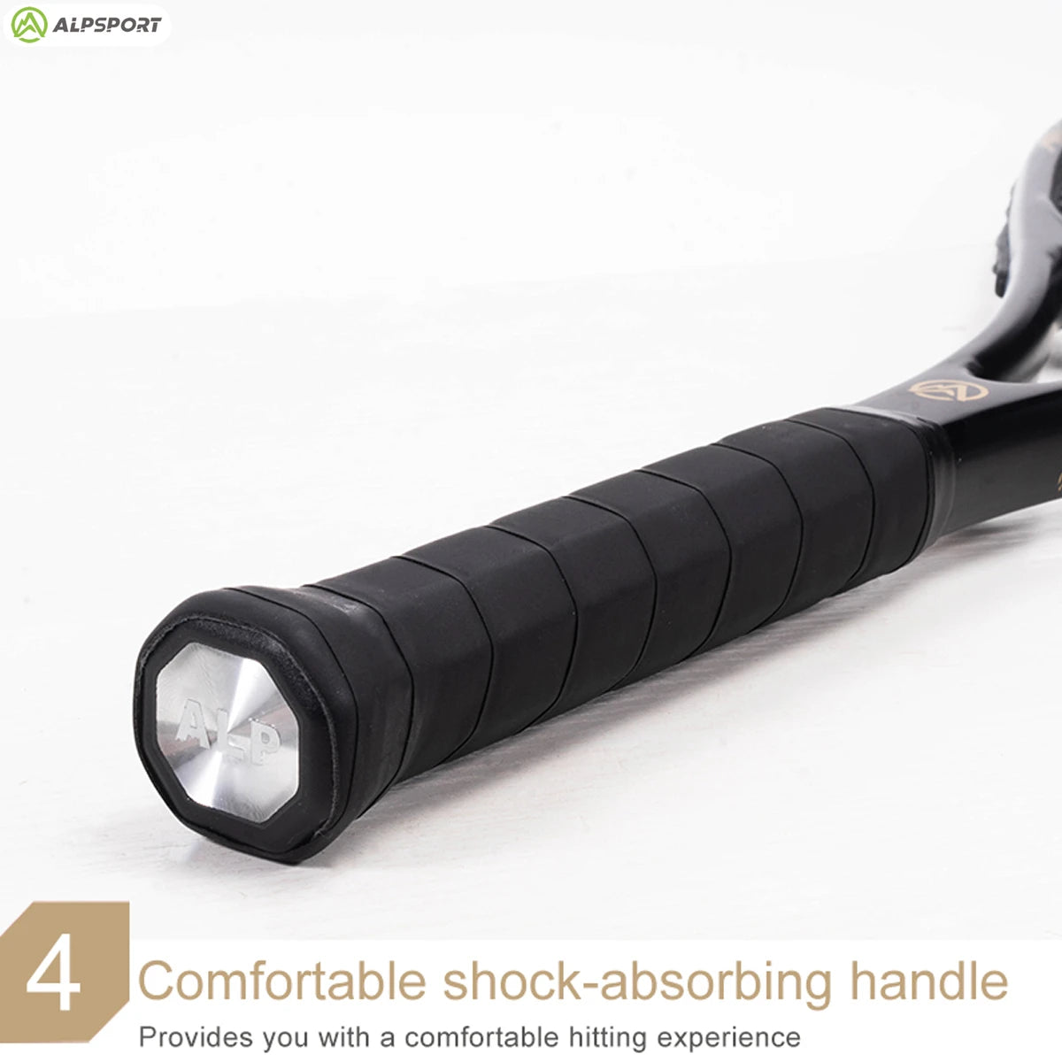 ALPSPORT JL T800 Carbon Fiber Tennis Racket , Professional Training Racket