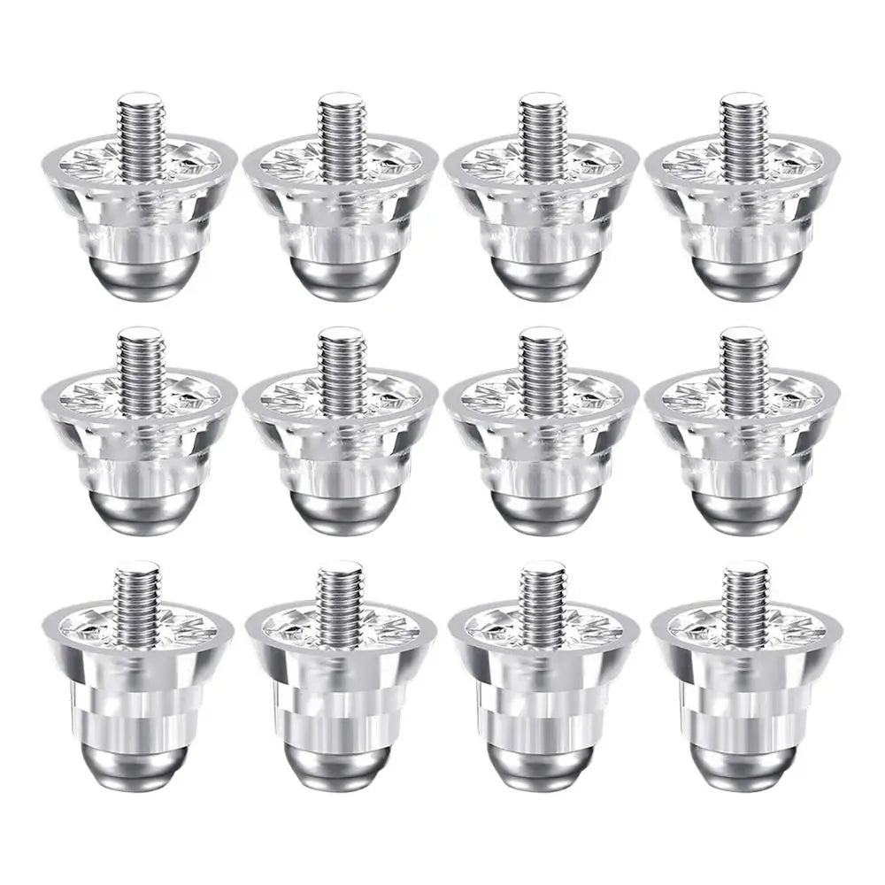 Football Cleat Replacement Studs 12 Pcs Track Shoes With Metal Head