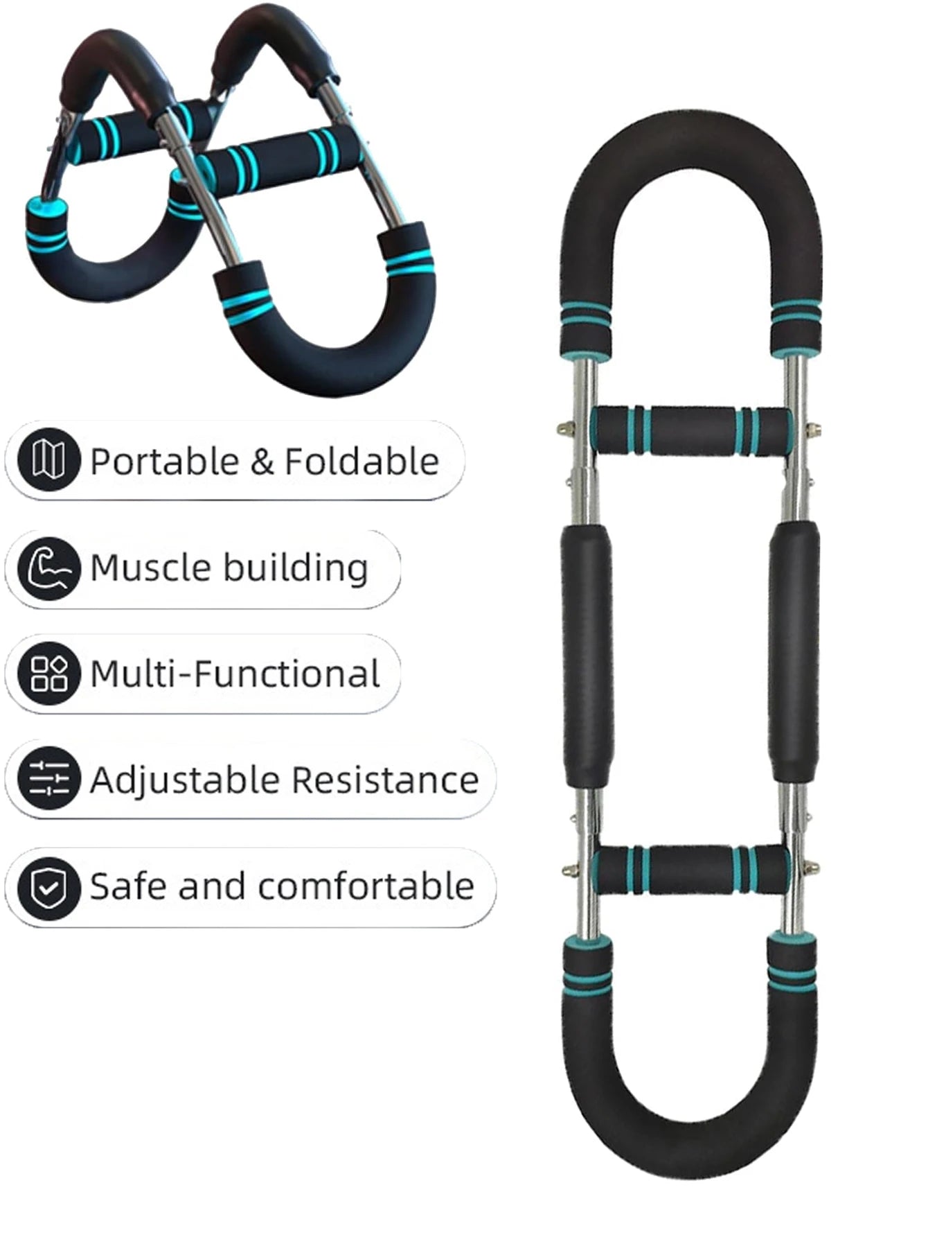 The Ultimate Arm Trainer Adjustable Chest Expander Arm Exerciser Shoulder Muscle Training Fitness Equipment
